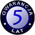 Gwarancja 5 lat